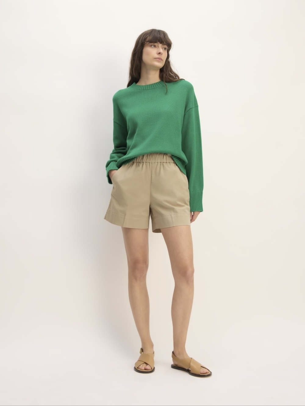 Everlane The Easy Short in Khaki | Xs